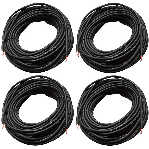 Immagine Seismic Audio RW75FOURPACK Raw Wire Speaker Cable - 75' (4-Pack) - 1