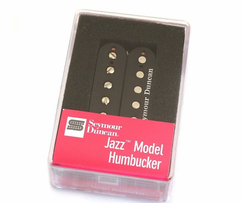 11102-05-B Seymour Duncan Jazz Guitar Black Humbucker Bridge Pickup SH-2b image 1