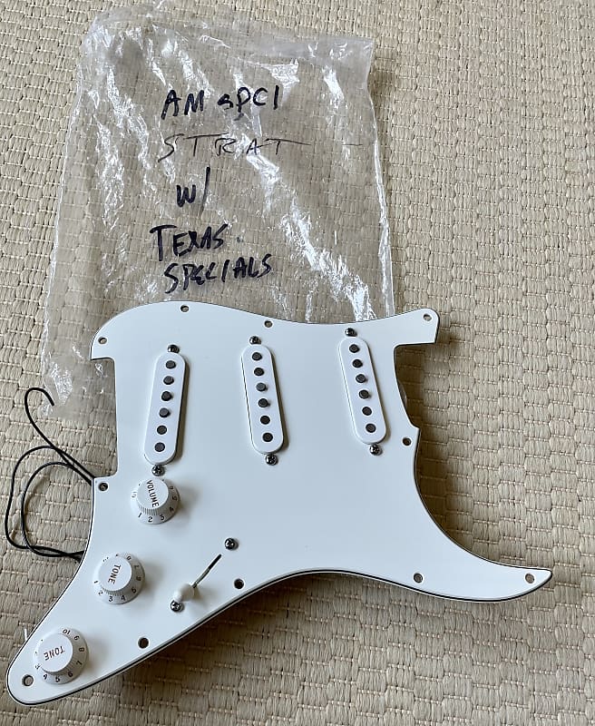 Fender American Special Stratocaster Loaded PICKGUARD Texas Reverb