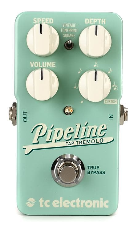 TC Electronic Pipeline Tremolo Pedal with Tap Tempo image 1