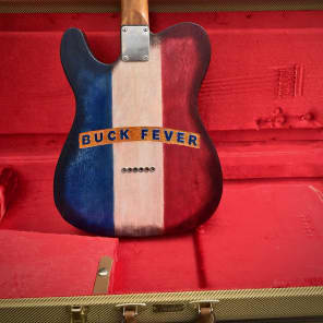 T & T Customs Custom Telecaster 2018 Red/White/Blue "Buck Fever"Buck Owens Tribute image 10