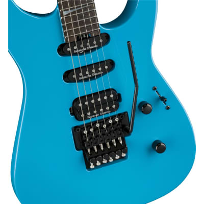 Jackson American Series Soloist SL3 Electric Guitar, Riviera Blue image 3
