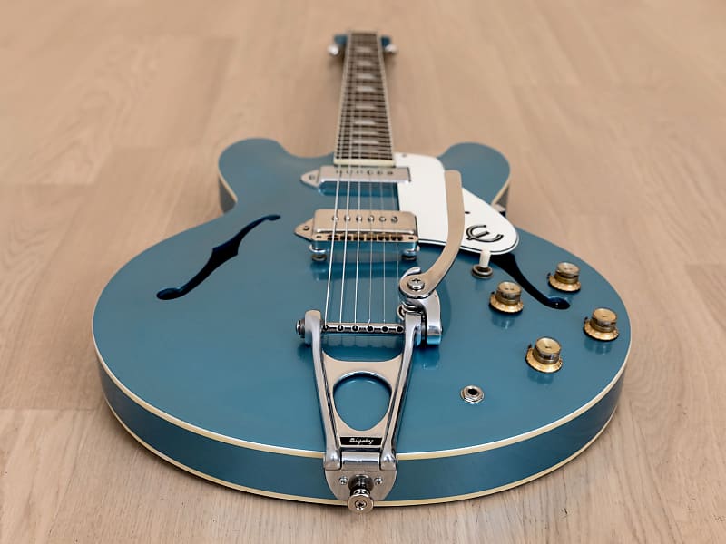 ギター Epiphone CASINO SB MADE IN Peerless Amazon.com: Epiphone Casino Archtop Hollowbody, Vintage