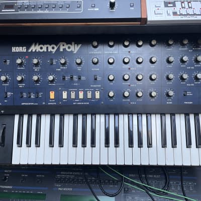 Korg Mono/Poly 1980s - with added MIDI