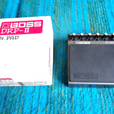 Boss Dr.PAD DRP-2 Drum Synthesizer Pad DRP-II - w/ Box, Adapter - I053