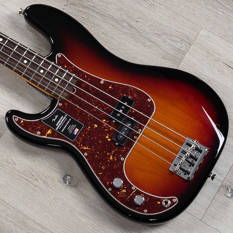 Fender American Professional II Left-Handed Precision Bass, 3