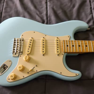 Fender Player Series Stratocaster with Maple Fretboard, Sonic Blue image 1