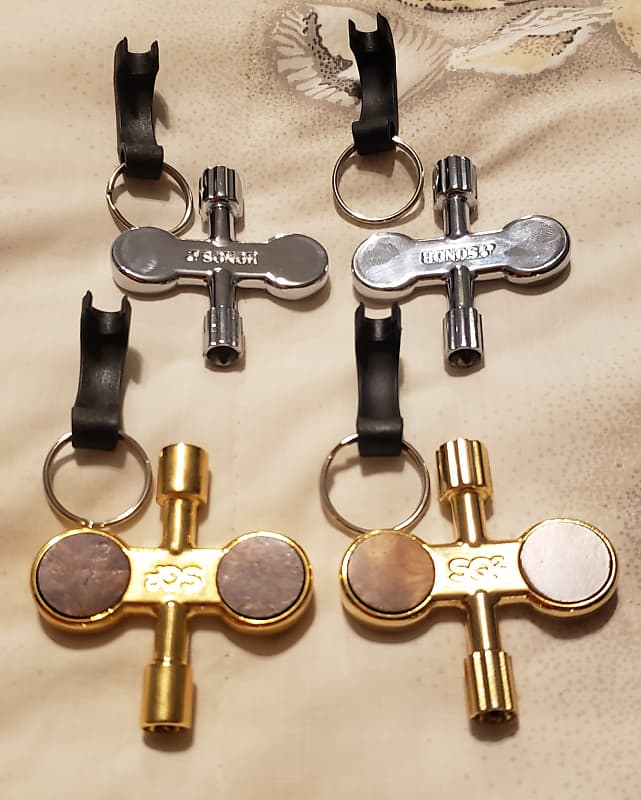 4 Sonor SQ2 and RK Dual Ended Keys Reverb