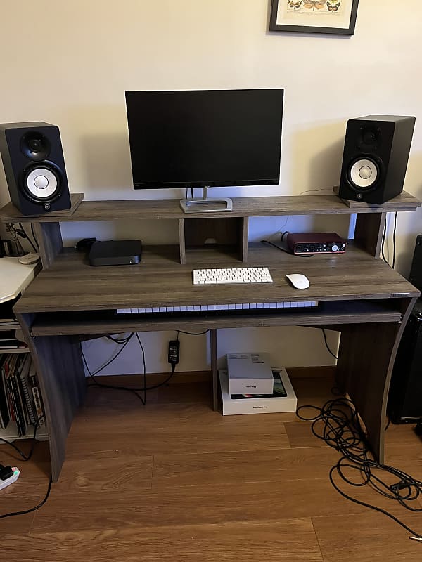 Glorious Workbench Studio Desk Driftwood Reverb