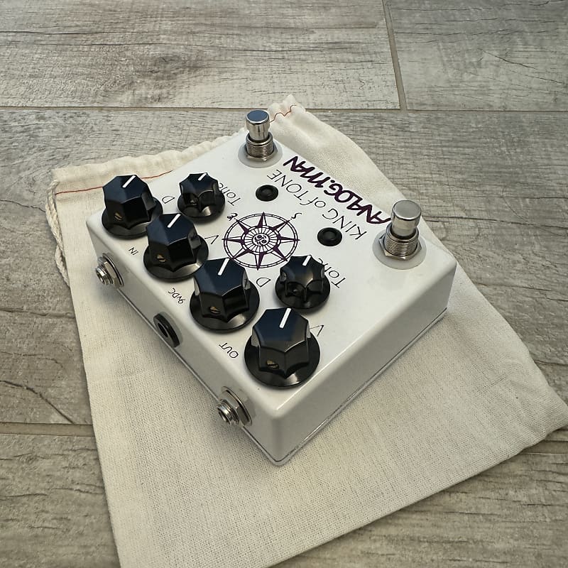 Analogman King of Tone V4 2024 KOT - WHITE & PURPLE | Reverb