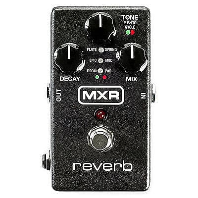 MXR M300 Digital Reverb Delay True Bypass Guitar Stompbox Effects Pedal image 1