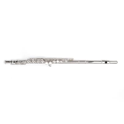 Nickel Plated C Closed Hole Concert Band Flute 2020s - Silver image 5