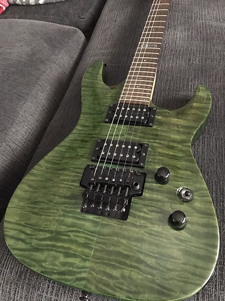 ESP LTD MH 100QM Transparent Green