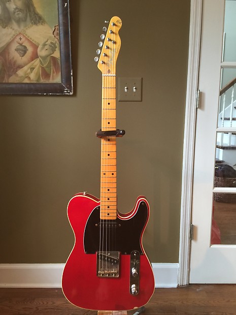 Fender Japan Jerry Donahue Telecaster Mid 80 s Red Black