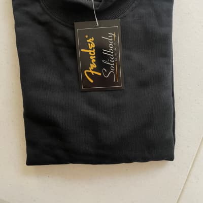 Fender Long-Sleeve Crew Neck T-Shirt - Black, Size Large image 2