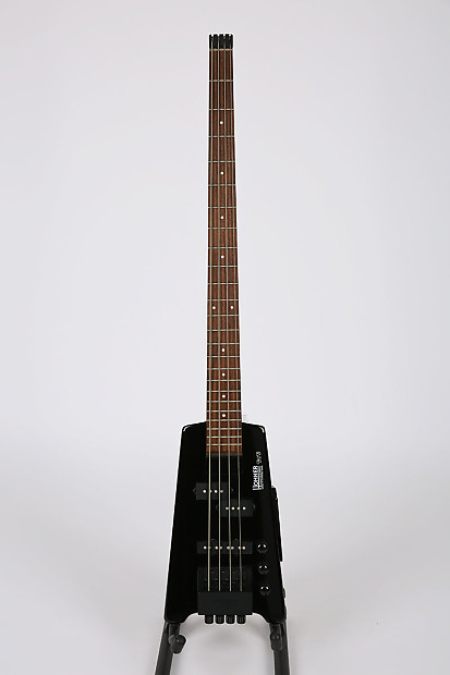 Hohner B2B Headless Electric 4 String Bass Black BK Small Mini