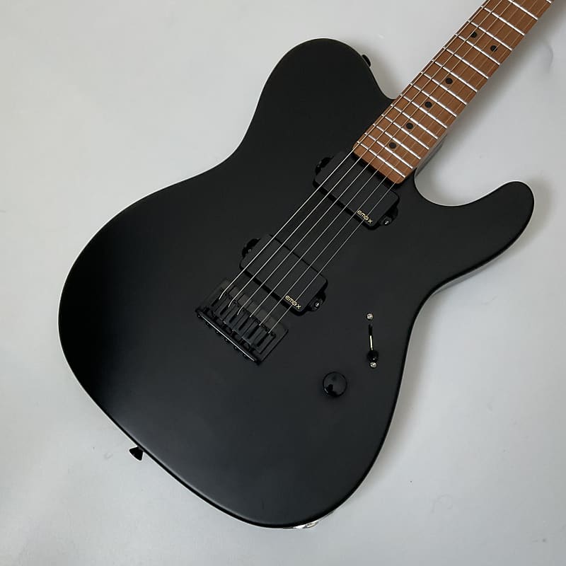 Warmoth Partscaster Telecaster - Satin Black w/ EMG pickups