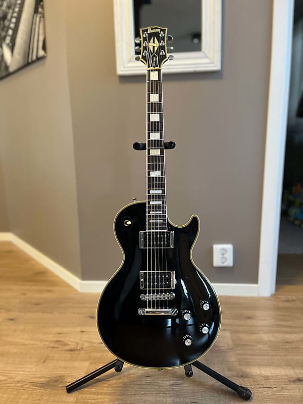 Burny Les Paul Custom John Sykes Model 1983 - Black | Reverb