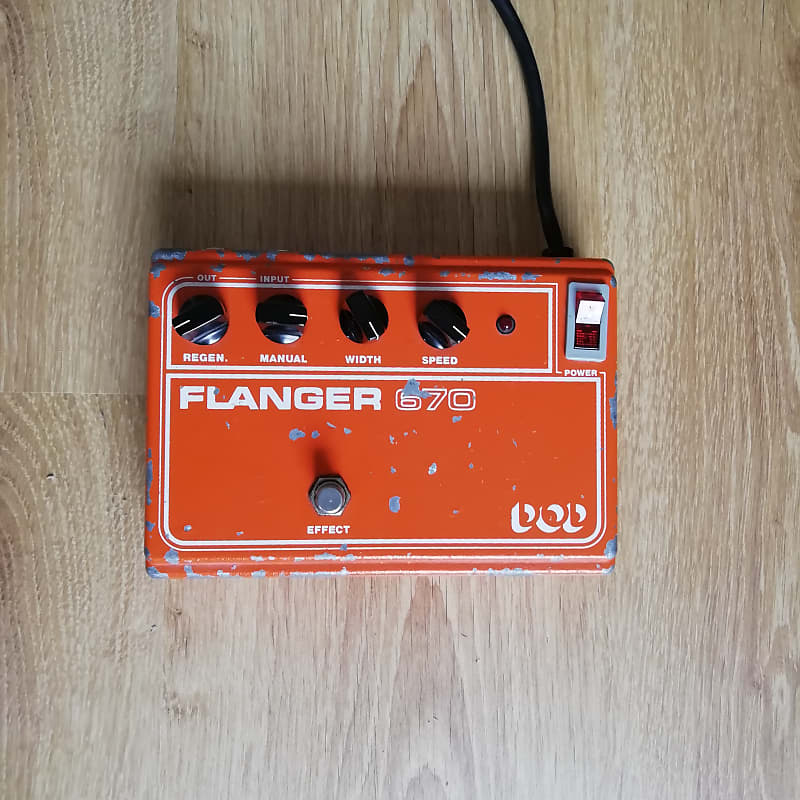 DOD FLANGER 670 ギターエフェクター - ギターエフェクター