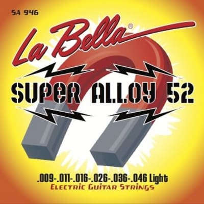 La Bella Super alloy 52 electric guitar strings SA946 image 2