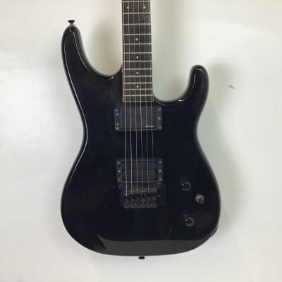 Used Aria Pro II XR SERIES ST-2B W/ DIMARZIO X2N Electric Guitars Black for sale