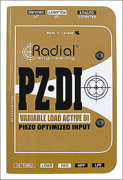 Radial PZ-DI | Reverb