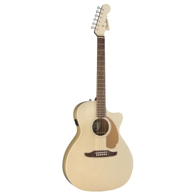 Fender Newporter Player Acoustic Electric Guitar - Champagne Gold image 1