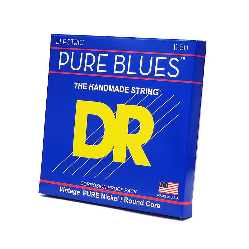 DR  PHR-11  Electric Guitar Strings 11-50 Pure Blues image 1