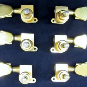 Used Vintage Gibson Speedwinder Tuning Machines Gold VGC Free Shipping image 10