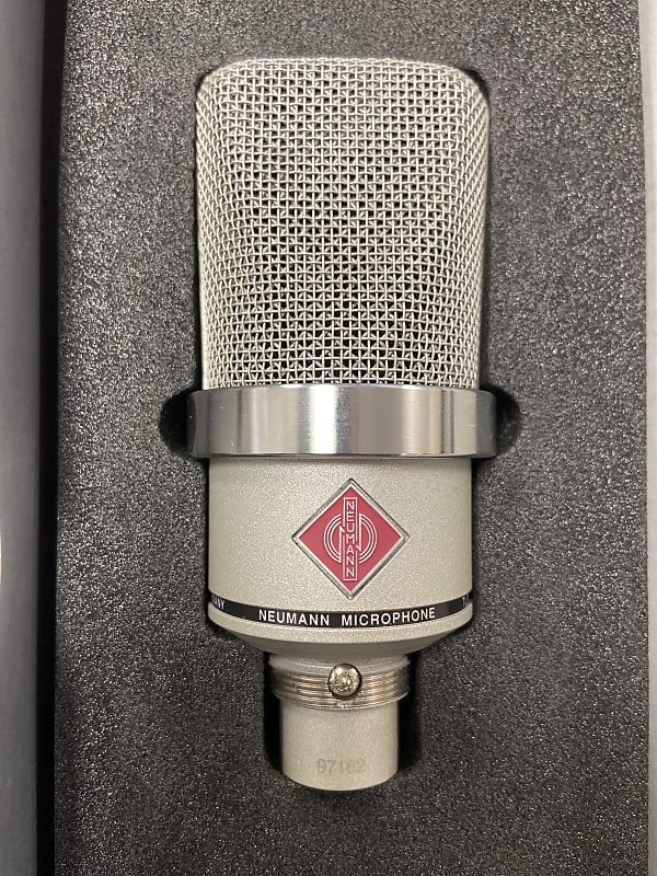 Neumann TLM 102 Large Diaphragm Cardioid Condenser Microphone 2009 - Present - Nickel image 1