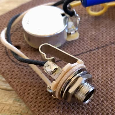 Fender Telecaster  60’s Style Wiring Harness Centralab .047 Oil Capacitor image 8