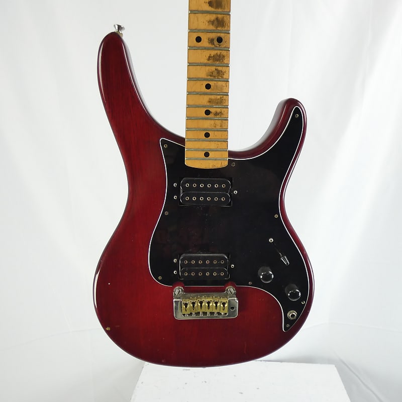Washburn Force 2 mid-80's Project Guitar- Transparent Red - As-Is image 1