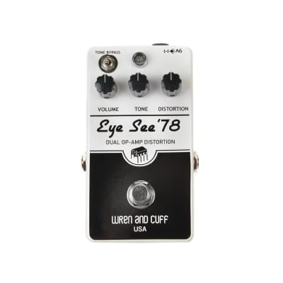 Reverb.com listing, price, conditions, and images for wren-and-cuff-eye-see-pi-op-amp-distortion