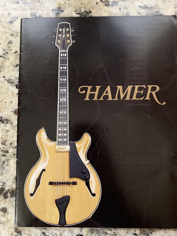 Hamer Catalog 2005 Korina Vector Special Standard Artist Reverb