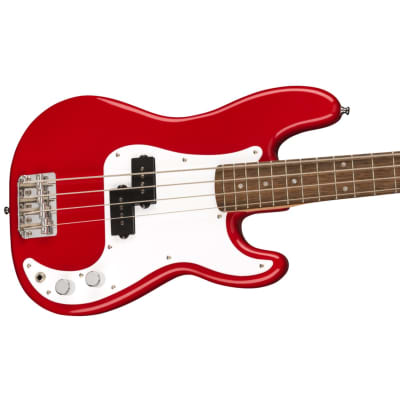 Squier Mini P Bass - Red image 5