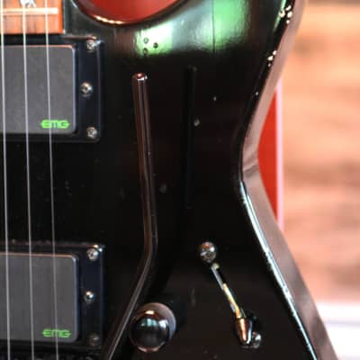 2005 Custom Shop ESP Kirk Hammett Signature KH-2 Factory aged / Signed Artwork by Metallica image 8