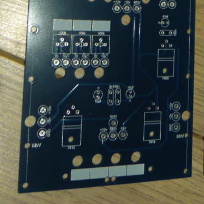Buchla ARP Filter Set DIY Custom panel + PSU Adapter PCB 2014 image 2