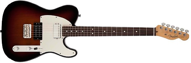 Fender American Standard Telecaster HH 3 Color Sunburst Rosewood