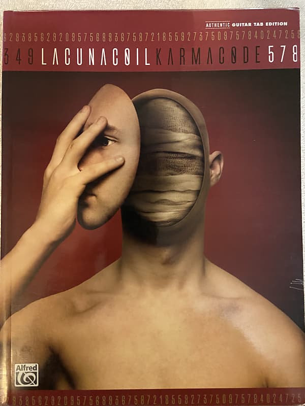 Lacuna Coil Karmacode Guitar Tab / Tablature Book Reverb