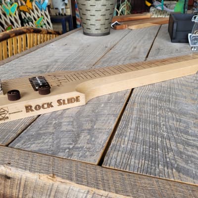 Hard Road™ Rock slide Lap Steel guitar, Maple 2023 - hand rubbed oil finish image 12