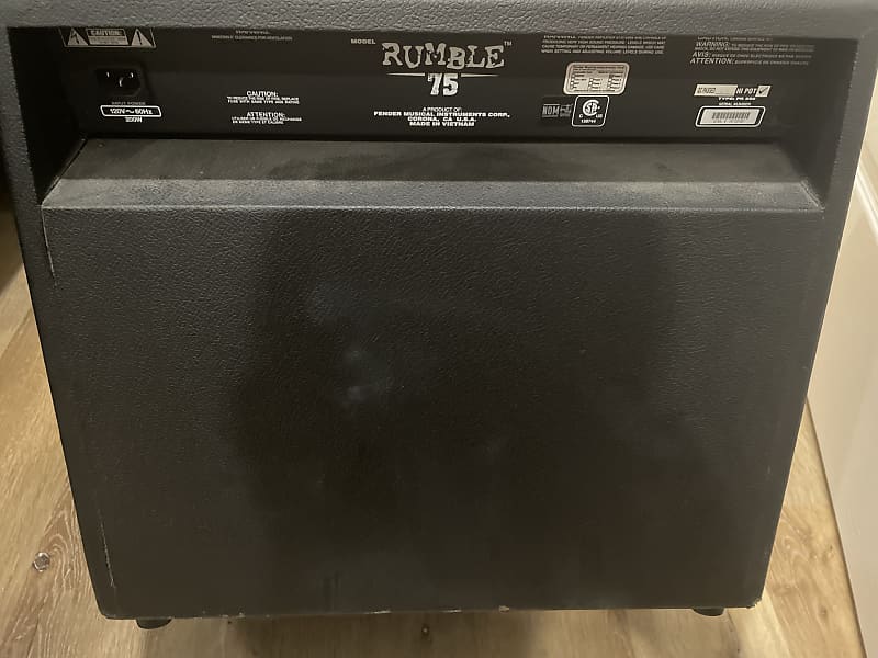 フェンダー　ランブル75 Fender Rumble 75 75-Watt 1x12
