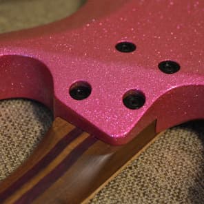Kiesel Aries A6h 2016 Pink Sparkle (Optional Instrumental Pickup Upgrade) image 5