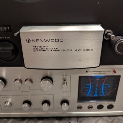 Kenwood KW-5066 Stereo 4 head reel to reel Tape Deck Vintage Serviced image 4