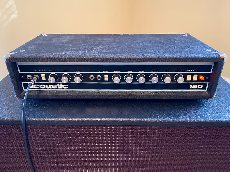 1970s Acoustic 150 Amp Head Reverb