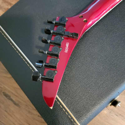 Kramer American Stagemaster Custom Electric Guitar 1980s Candy Red W/OHSC image 11