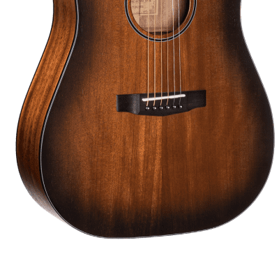  Cort 6 String Acoustic-Electric Guitar, Right, Open