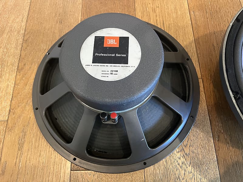 JBL 2215B 16Ω Woofers pair, good working conditions, | Reverb