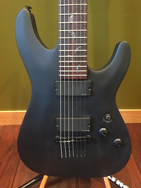 Schecter Diamond Series- Damien 7-string 2006 Charcoal Schecter Diamond Series- Damien 7-string 2006 Charcoal