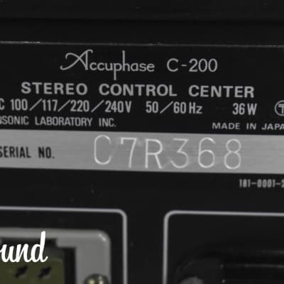 Accuphase Kensonic C-200 Stereo Control Center Amplifier in Very Good Condition image 21