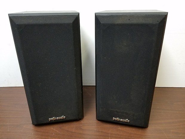 Vintage Polk Audio Monitor Series Bookshelf Stereo Speakers (Pair)